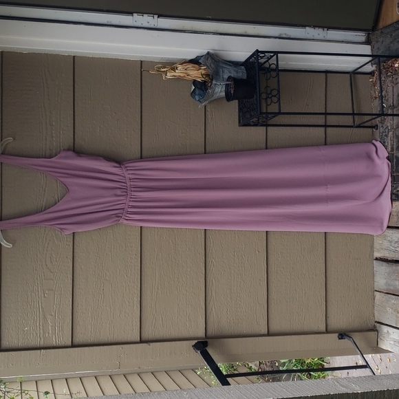 Show me your MUMU kendall Maxi Dress Antique Rose - Picture 11 of 14